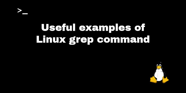 Grep Command, Unix Command and Linux Command