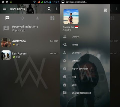 BBM Mod DJ Alan Walker v3.2.0.6 (BBM Transparan Alan Walker) BBM Mod DJ Alan Walker v3.2.0.6 (BBM Transparan Alan Walker)