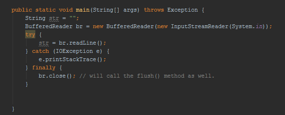 BrainQuay.com: Java | try with resources statement
