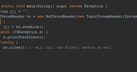 BrainQuay.com: Java | try with resources statement
