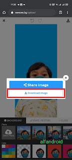 cara mengganti background foto tanpa aplikasi