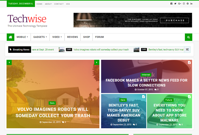 Techwise-responsive-magazine-blogger-template