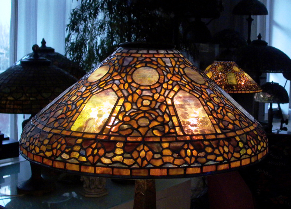 Stained Glass Art Russian Lamp Shade Number 2.