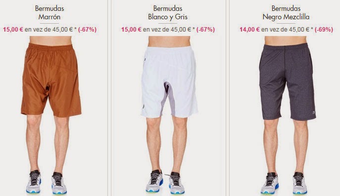 Ejemplos de Shorts para hombres Shorts hombre