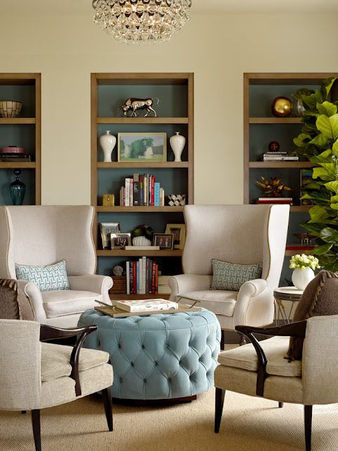 Eye For Design Decorating With The Wingback Chair It S Trendy The French Wingback Became Berger Chair Which Tended To Have Less Ounced Wings And Was More Suited For Lounging