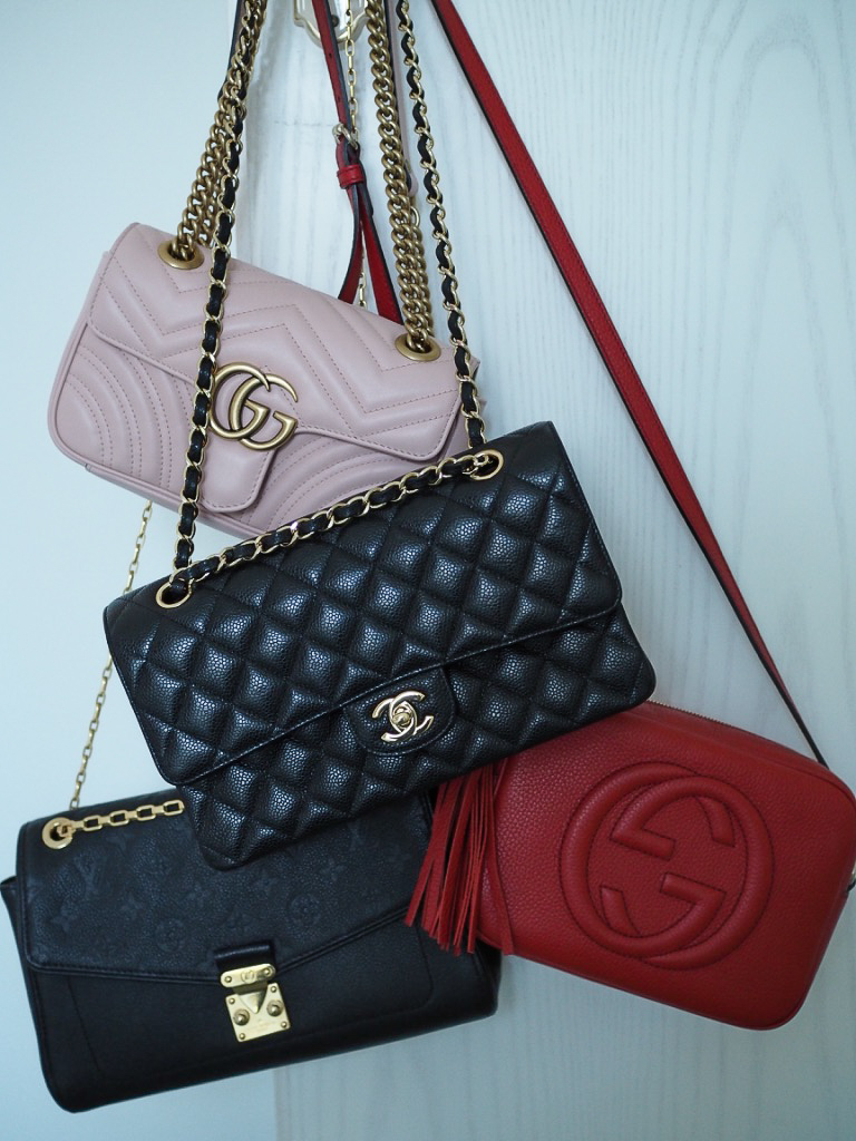 Chanel, Gucci, Louis Vuitton