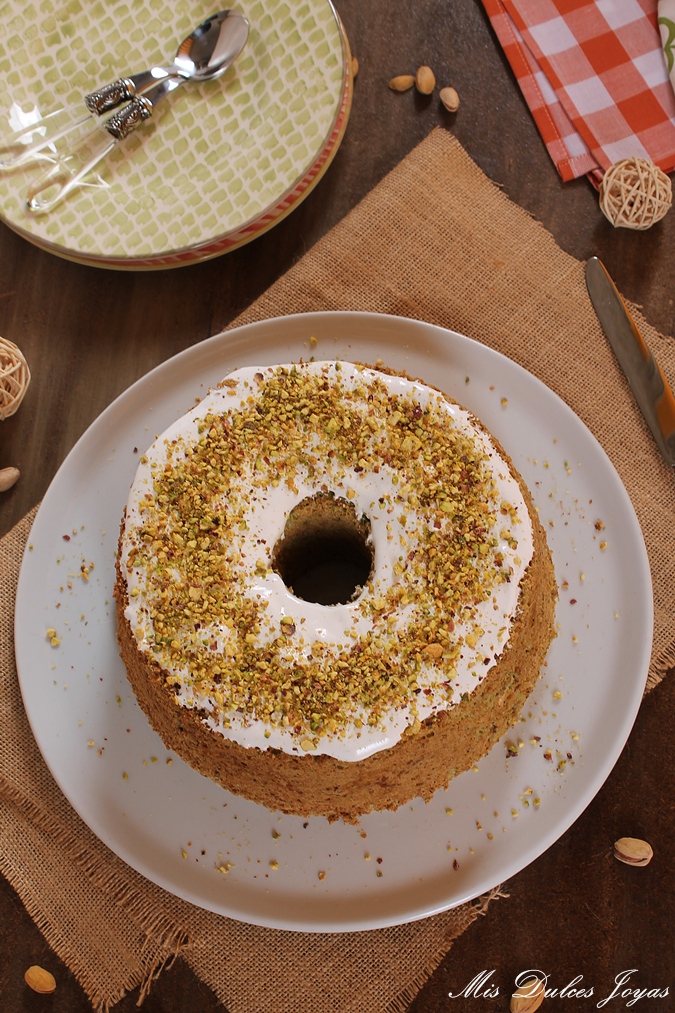 Pistachio Angel Food Cake Mis Dulces Joyas