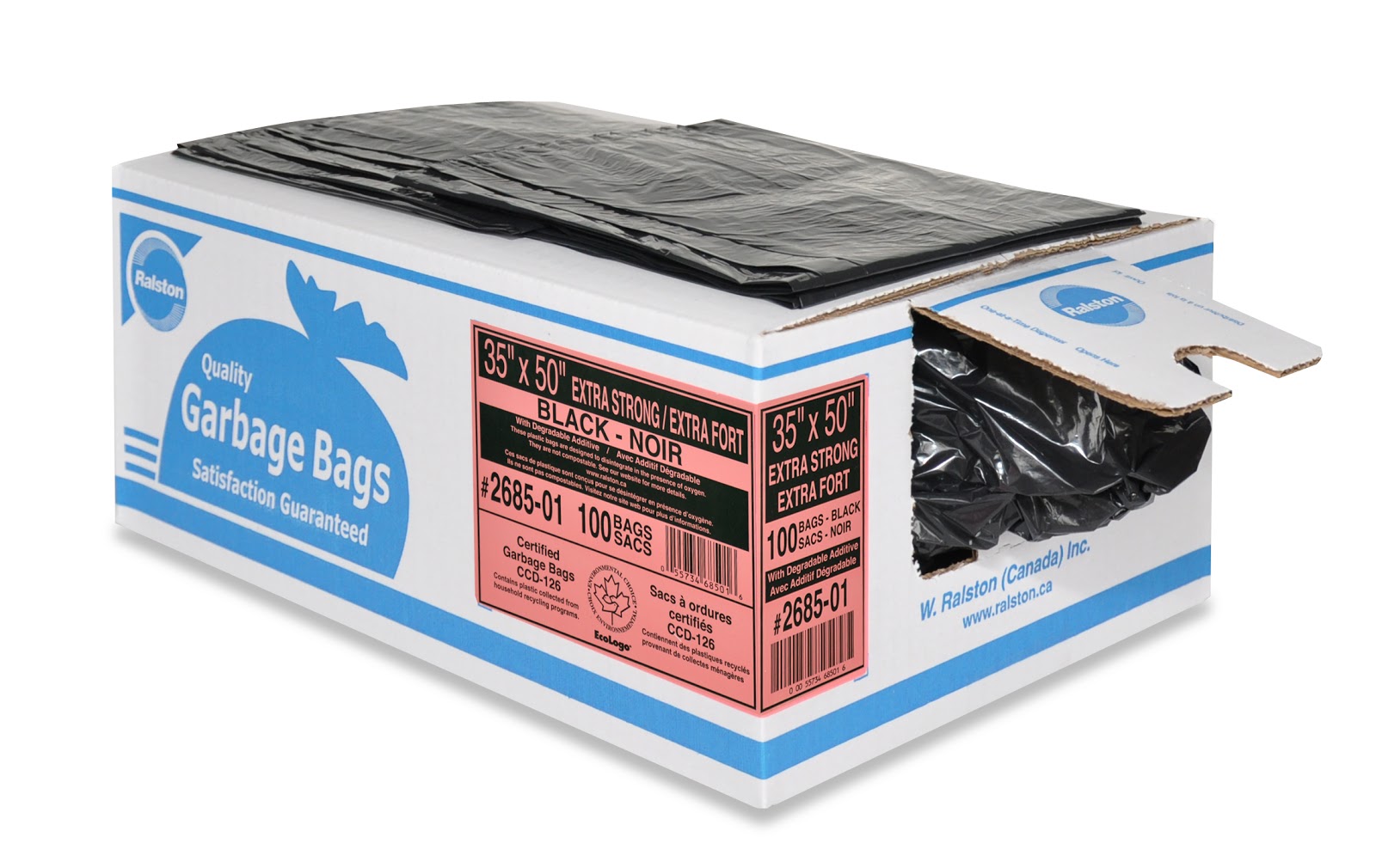 eGrimesDirect Industrial Garbage Bags Ralston 2600 Series from Grimes