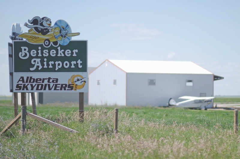 Write Ray! August Coffee at Beiseker Airport