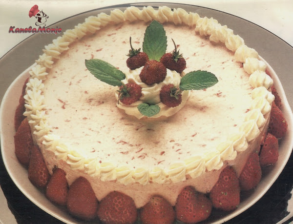Flan Cremoso de Fresas