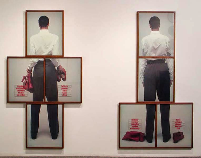 Lorna Simpson Guarded Conditions 1989