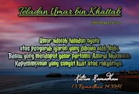 Kultum Ramadhan hari ke 13 teladan umar bin Khattab