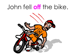 Fall off the bike