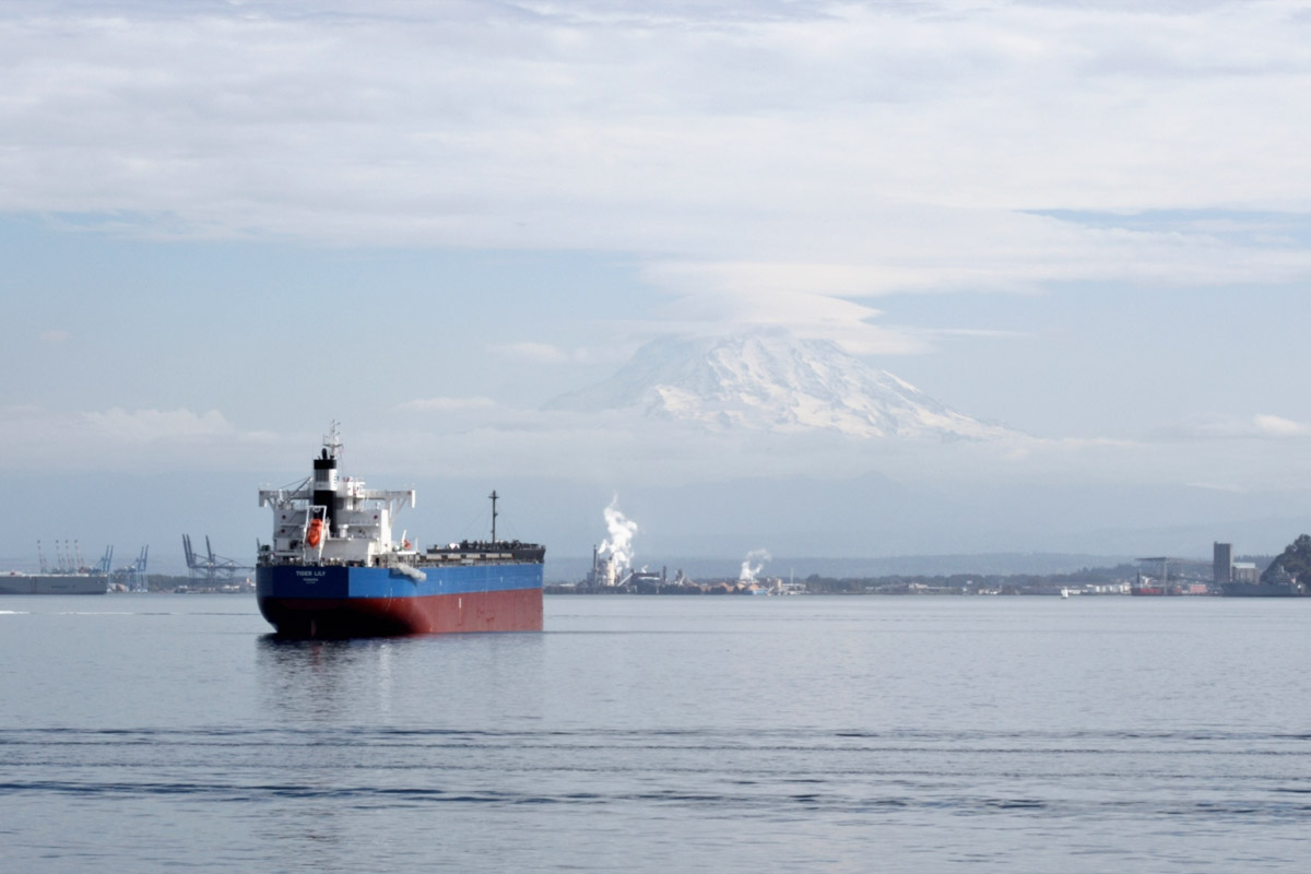 "We do it the Hard Way" Oh the Vashon Island Ferry is a Very Nice Ferry