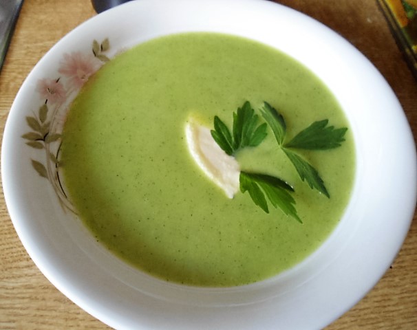 Grinscheles Welt: Zucchinicreme - Suppe