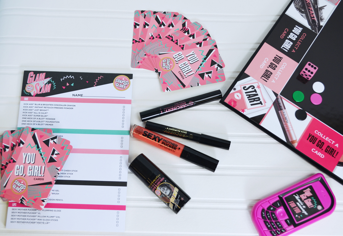 Glam Slam Beauty Game from Soap and Glory on the Rock On Holly Blog