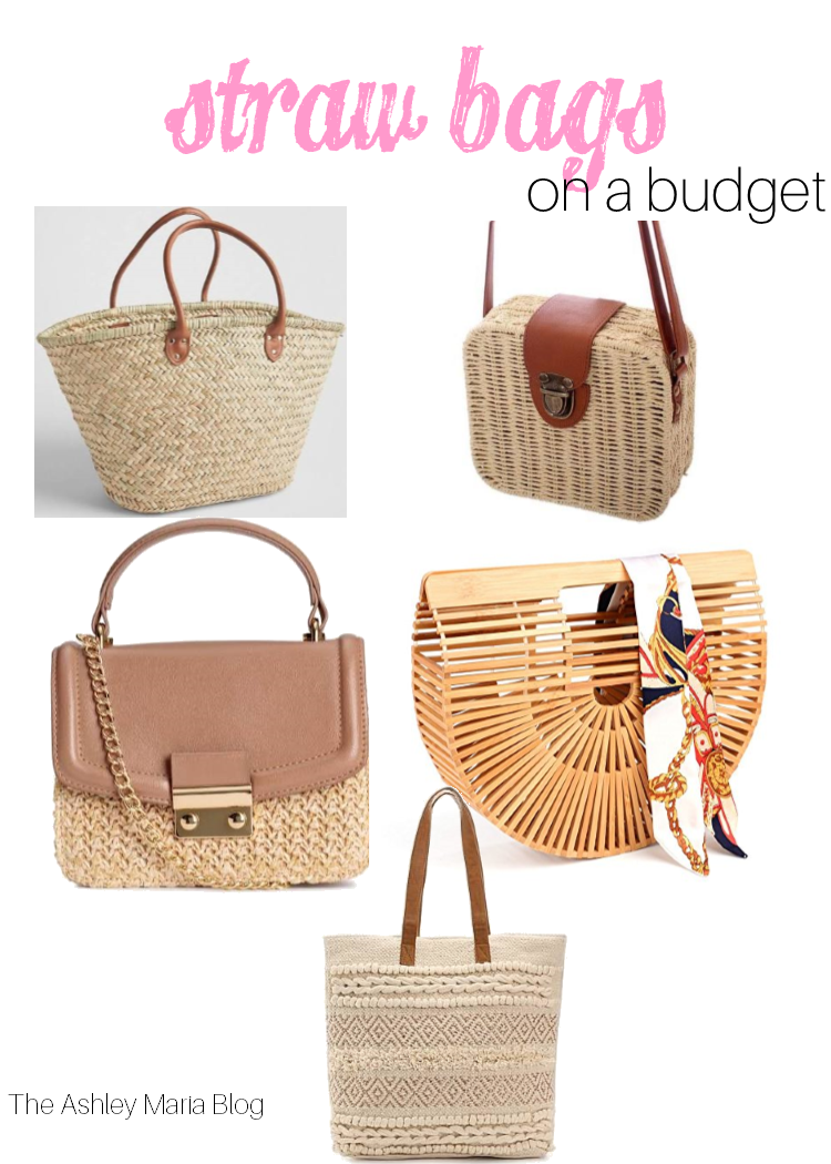 The Ashley Maria Blog Best Straw Bags