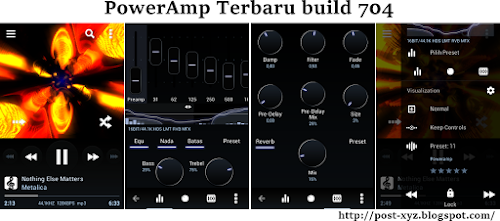 PowerAmp Terbaru build 704