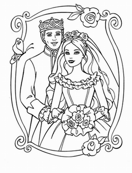 coloring pages barbie with ken coloring pages barbie with ken