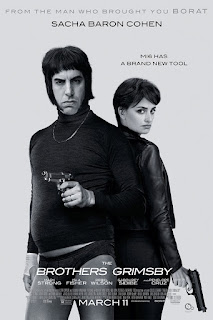 The Brothers Grimsby Sacha Baron Cohen and Penelope Cruz Poster