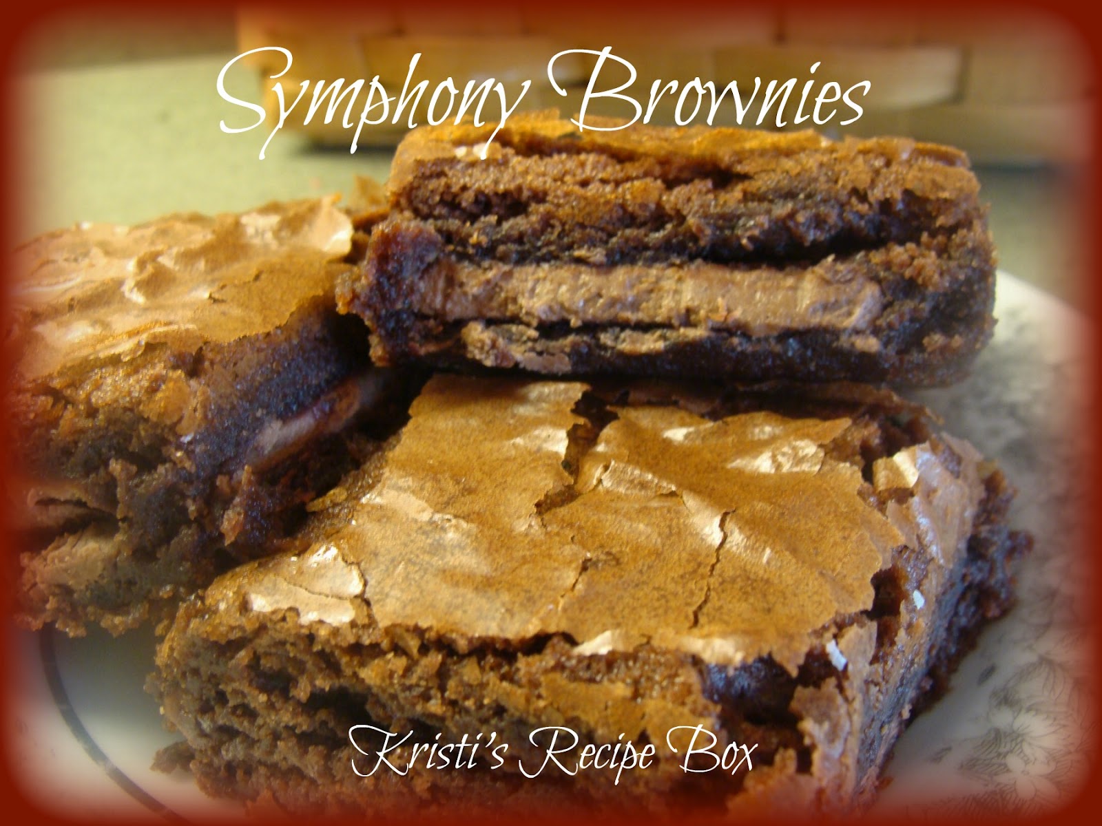 Kristi's Recipe Box Symphony Brownies