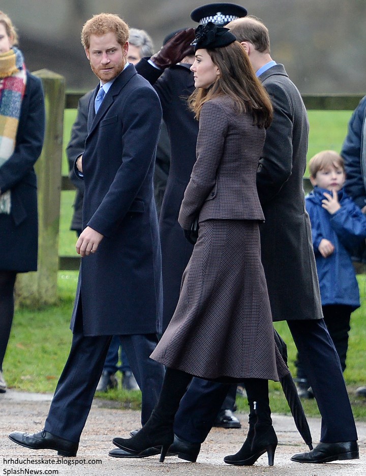 Duchess Kate: Kate in Michael Kors for Sunday at Sandringham