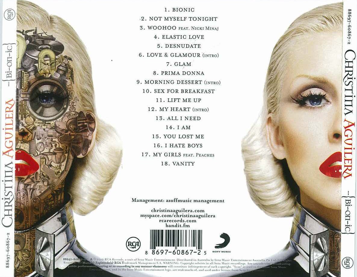christina aguilera cd bionic christina aguilera cd bionic