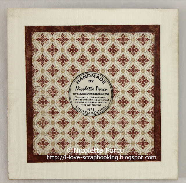 Nicoletta Porcu design Frame card o shaker box card Tutorial
