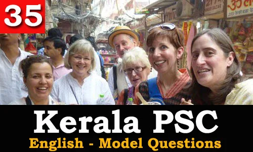 Kerala PSC - Model Questions English - 35
