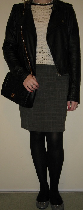 jeans west leather jacket