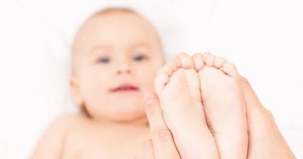 If the child's foot is damaged Children suffer at least from foot pain