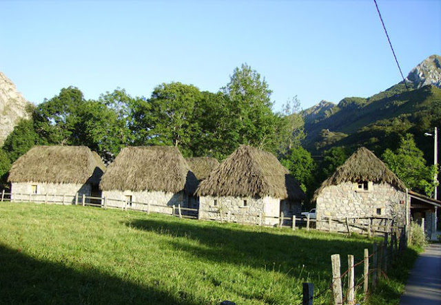 Cabañas de teito, Asturias