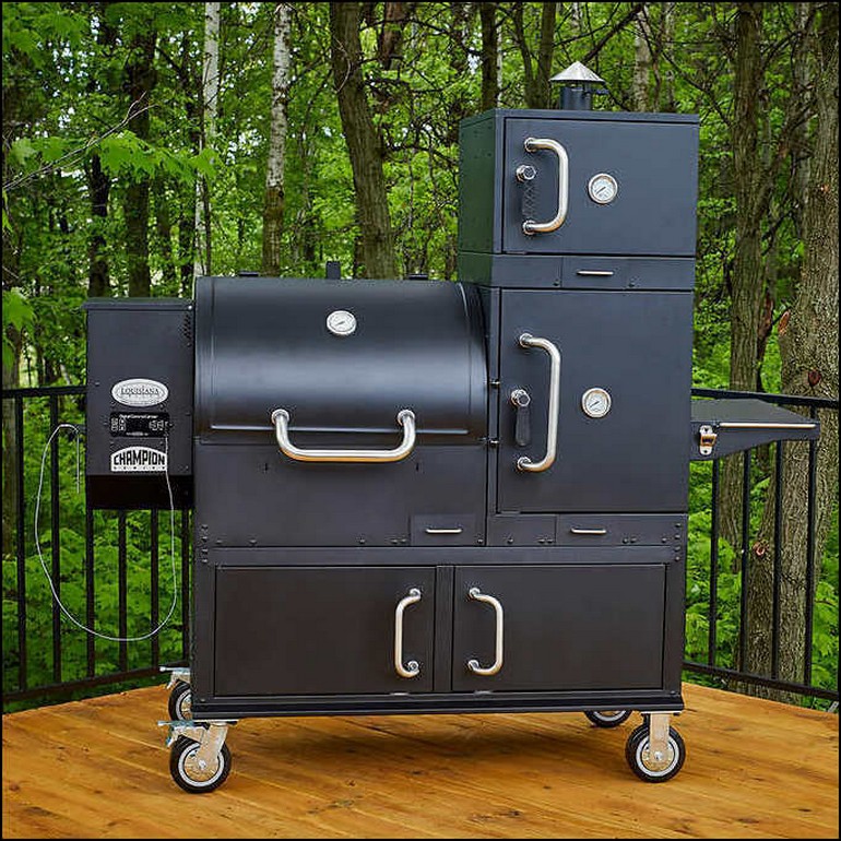 Louisiana Grills Champion Pellet Grill MultiChamber Smoking