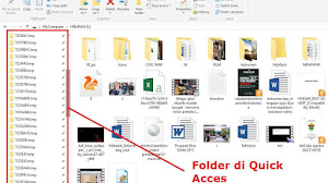 Cara menghilangkan folder yang banyak terpin di Quick Acces windows 10