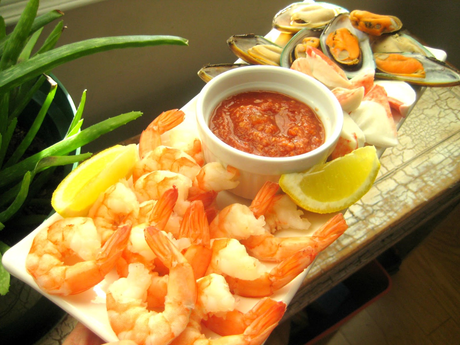 Susan's SavourIt! DIY Seafood Cocktail Platter...