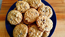 Old Fashioned Oatmeal Chocolate Chip Cookies - just like mom used to make! Slice of Southern
