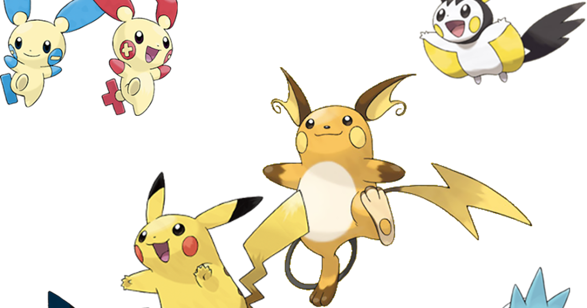 Top 6 - Pokémon Tipo Eléctrico 