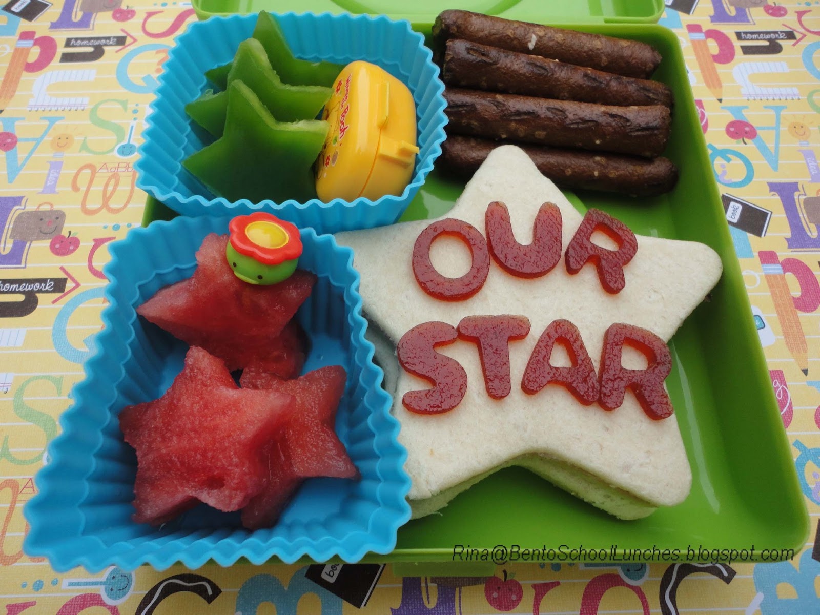Bento School Lunches : Bento Lunch: Star Bento For Our Star