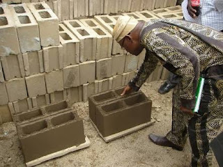 Every Thing You'll Need To Know About The Production Of Sandcrete Blocks In Nigeria.