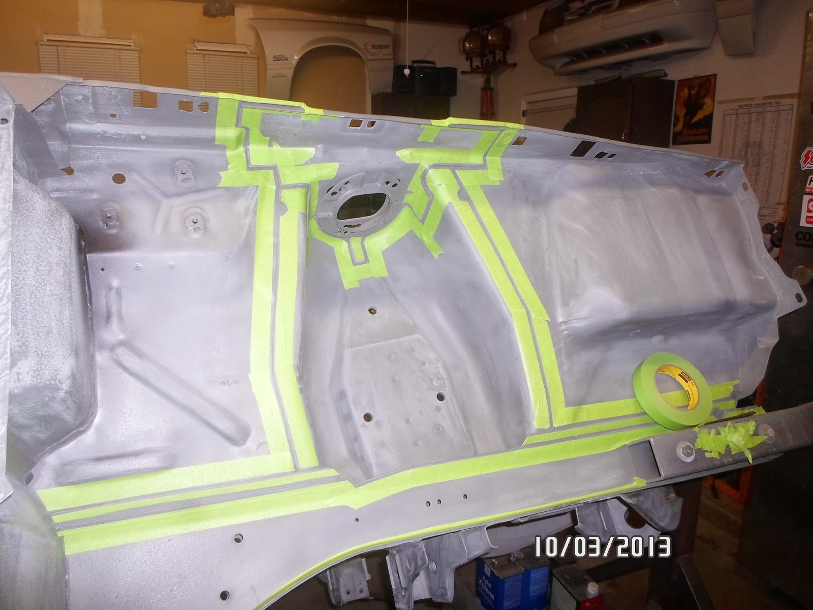 Night Mission Boss 302 Blog Apron Seam Sealing & Undercoating with U