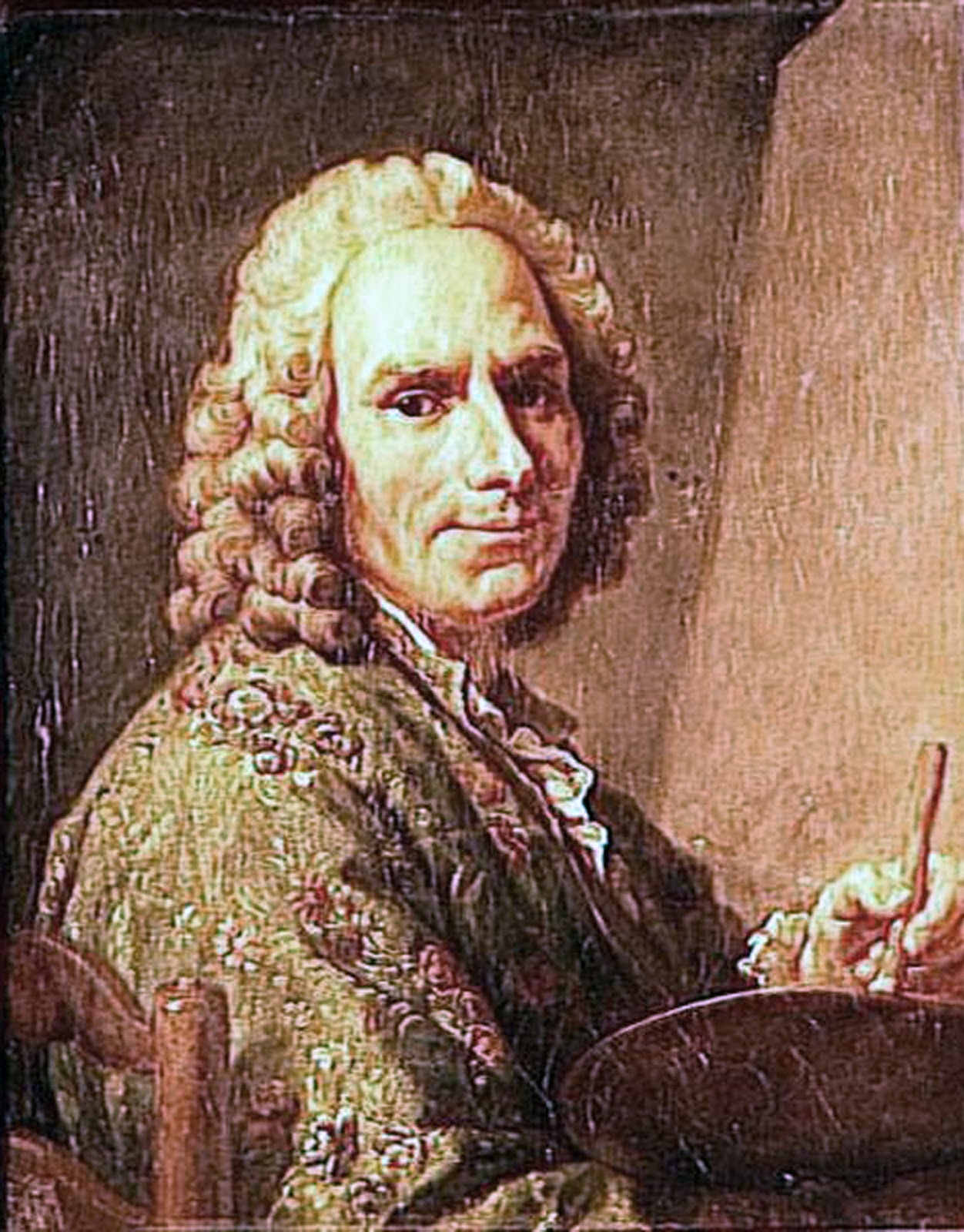 Portrait of Painters Jean Bernard Restout