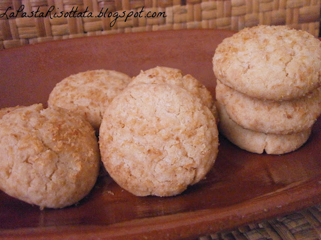 Biscotti al cocco - Galletas al coco