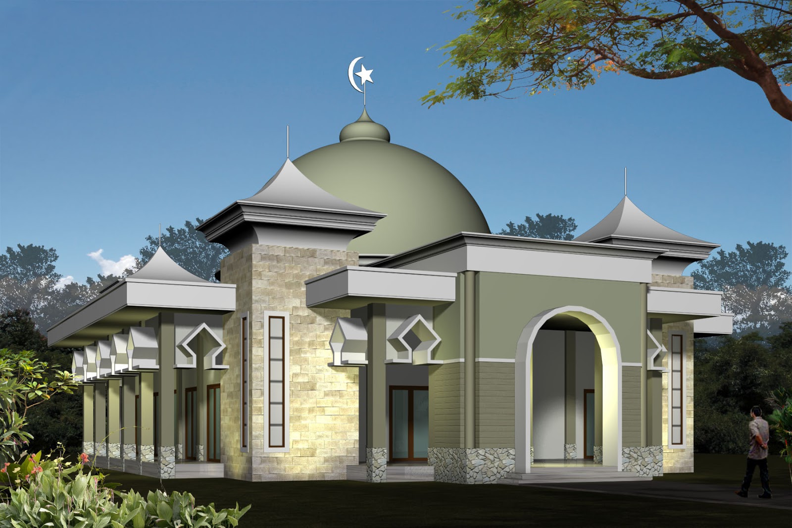 60 Desain  Masjid  Minimalis  Modern  Sesuai dengan Syariat 