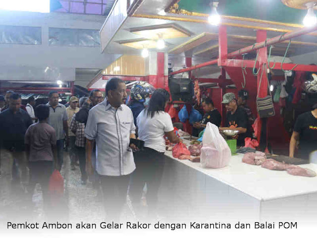 Bahas e-coli di Pasar Arumbae, Pemkot akan Gelar Rakor dengan Badan Karantina dan Balai POM Bahas e-coli di Pasar Arumbae, Pemkot akan Gelar Rakor dengan Badan Karantina dan Balai POM