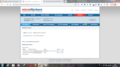 إتباث السحب من موقع microworkers إتباث السحب من موقع microworkers