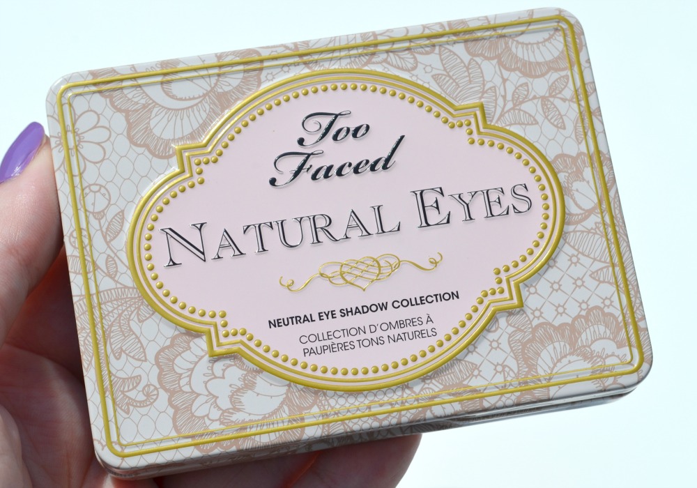 Too Faced Natural Eyes Neutral Eye Shadow Collection | Review and Swatches