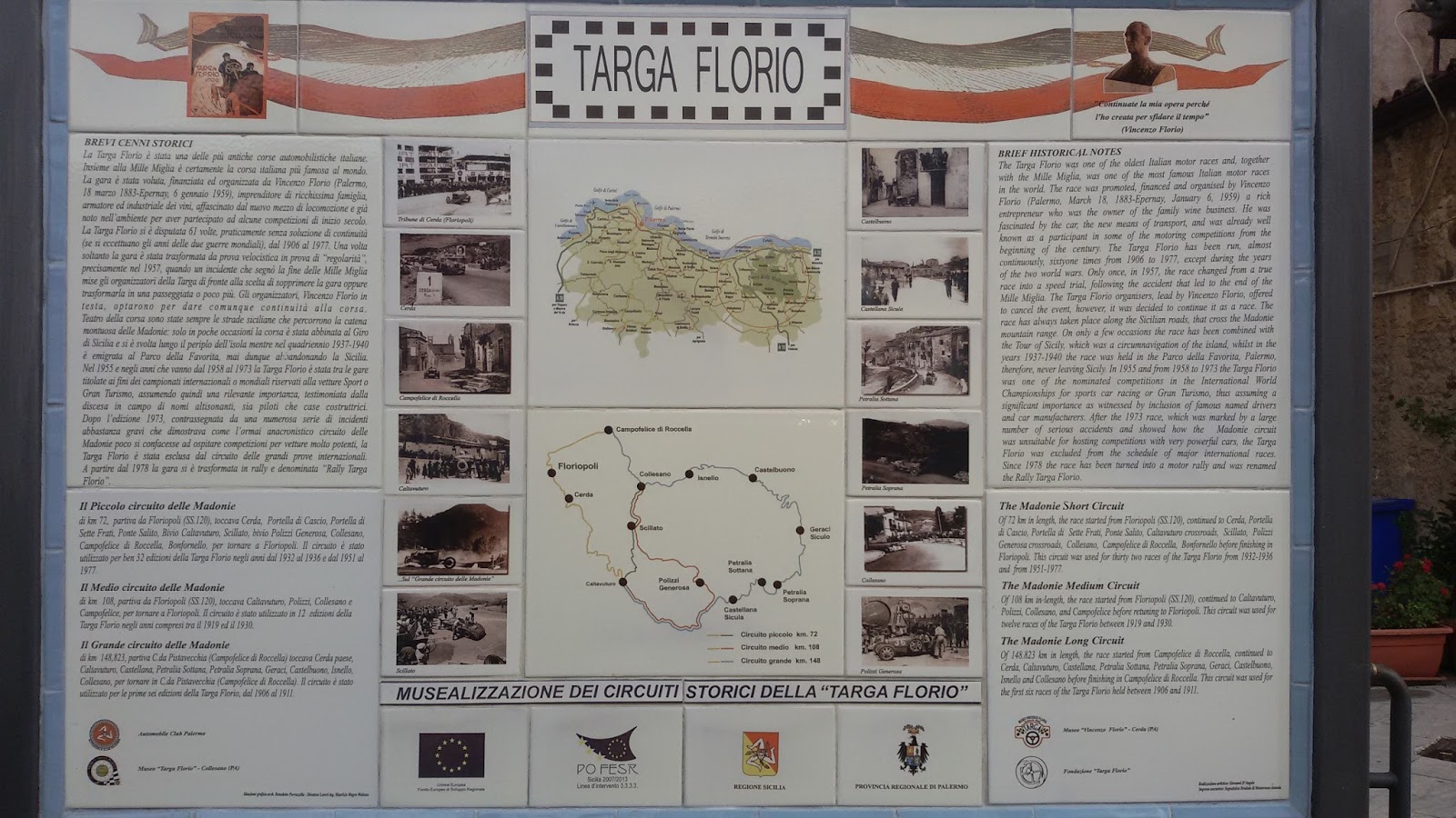 Reportage On Way Castellana Sicula (Pa)