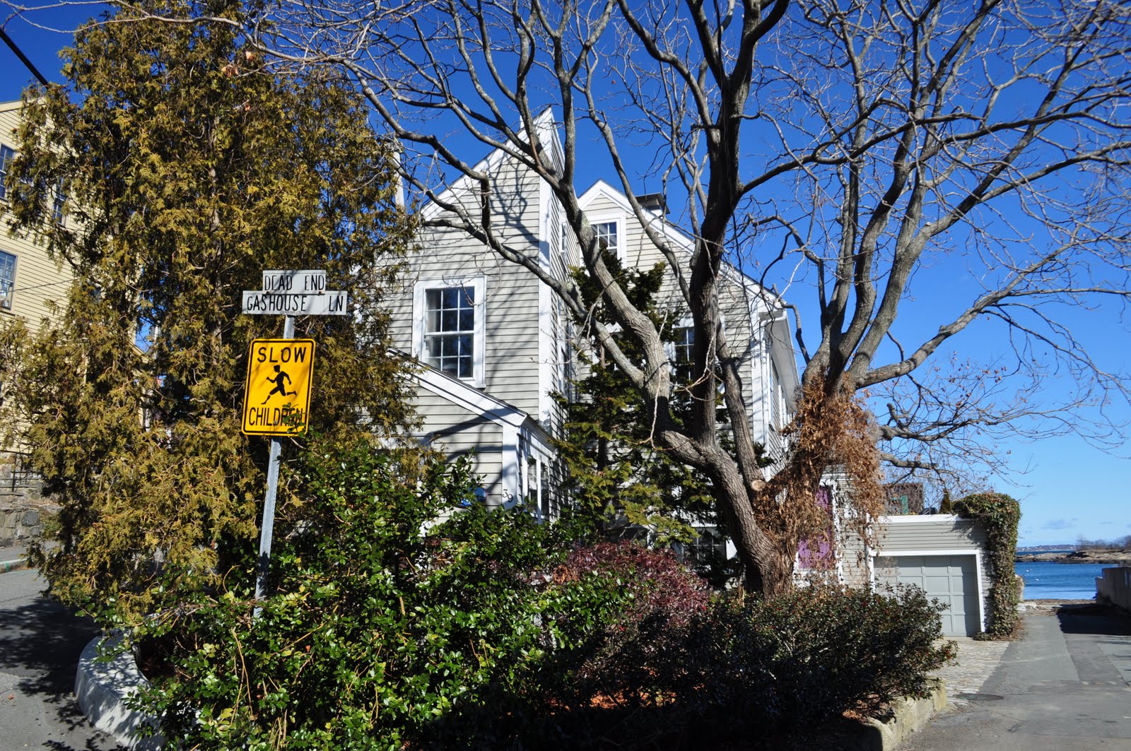 The Reversed View of Massachusetts The Old Spite House, Marblehead