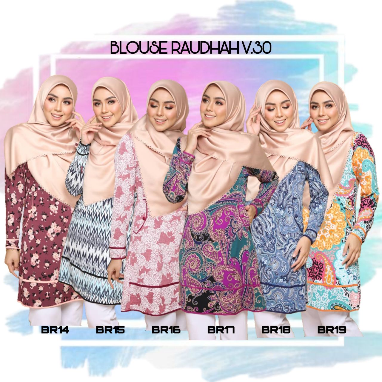 Blouse paling selesa di abad ini dah release tau!!