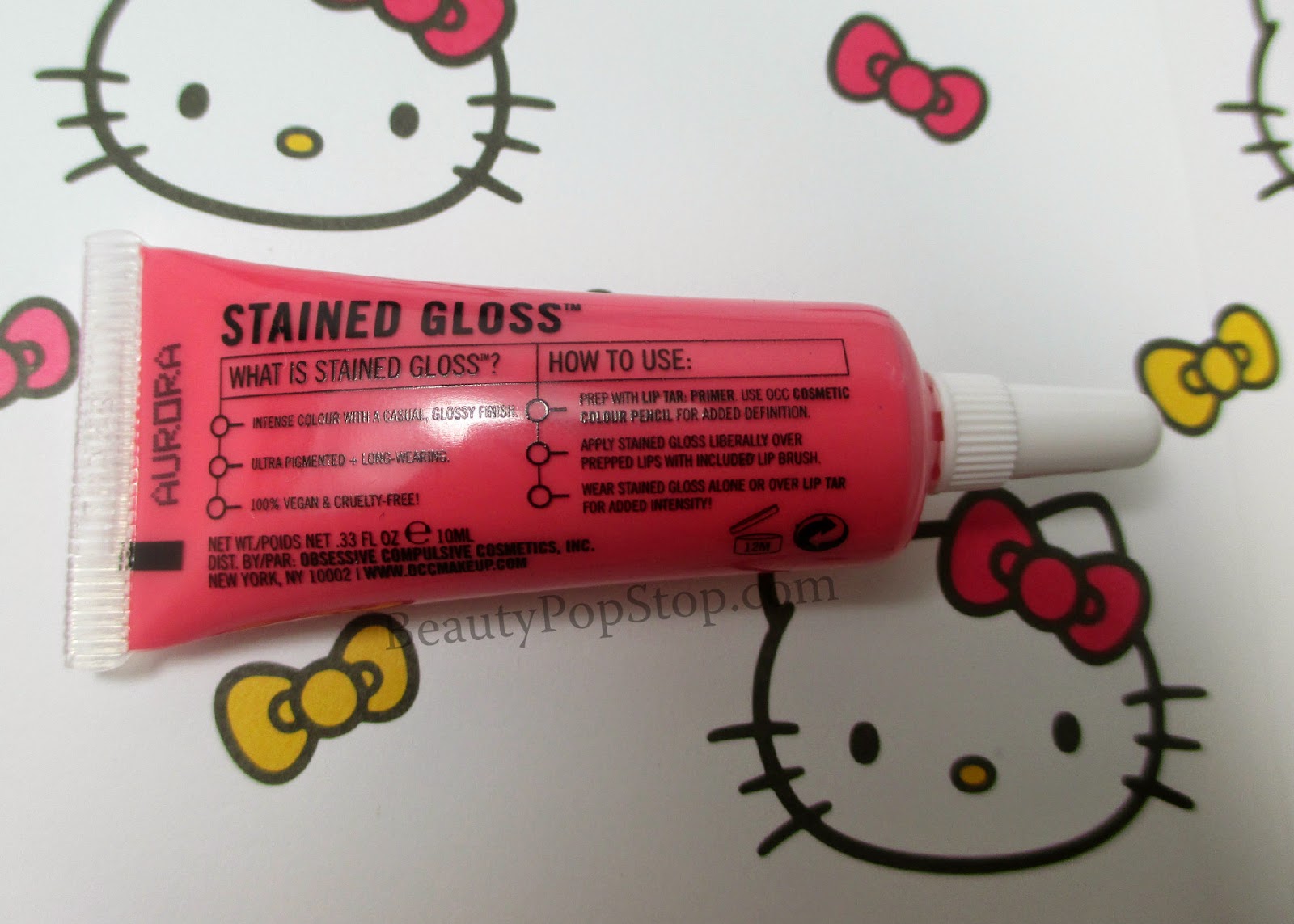 occ stained gloss review